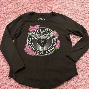 New without tags long sleeve Bon Jovi T-shirt